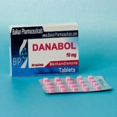 Balkan Pharma Danabol 10mg 60 tablet (Dianabol)